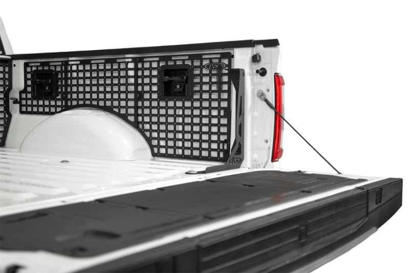 Ford F150 Bed Side Molle Panels - Passenger Side Full Set - Addictive Desert Designs - Hammer Black - `21-`27